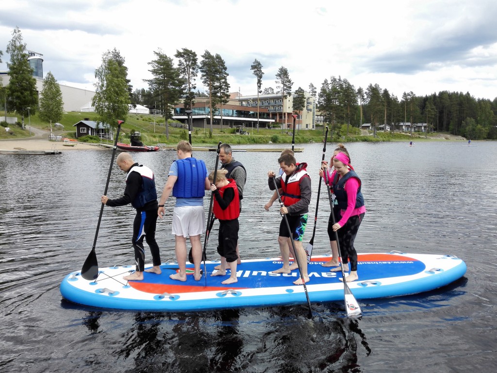 XL-suppailu vaatii tiukkaa keskittymistä ja hyvän tasapainon.