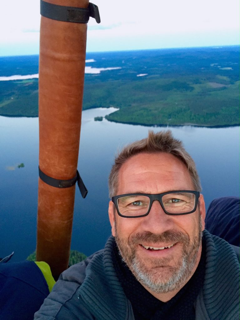 Midnight balloon ride, an experience never to forget.
